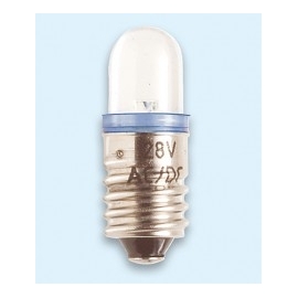 LAMPADA LED E-10 230 V AC/DC ENCARNADO