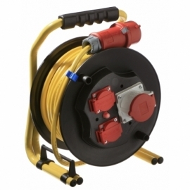 Professional cable reel 440 V 285mmØ 20 m K35 AT-N