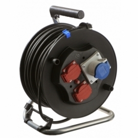 CEE-Safety cable reel 250 V 285mmØ 40 m H07RN-F 3G