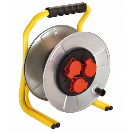 Professional metal cable reel 285mmØ empty for 50