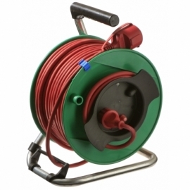 SAFETY EXTENSAO REEL 285MMØ 50M H05RR-F3G1,5 VERME