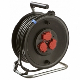 Safety cable reel 320mmØ 40m H07RN-F 3G2,5 with 3