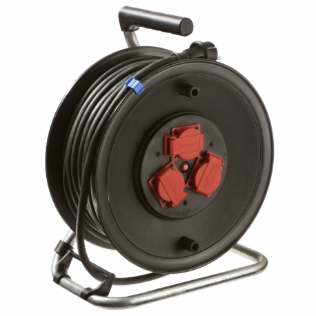 Safety cable reel 320mmØ 40m H07RN-F 3G2,5 with 3