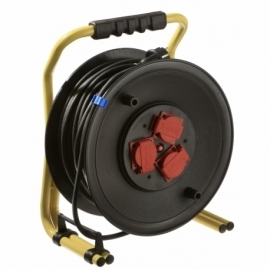 Professional cable reel 320mmØ 40m H07RN-F 3G2,5 