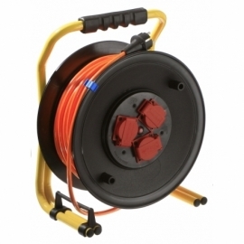 Professional cable reel 320mmØ 40m H07BQ-F 3G2,5 