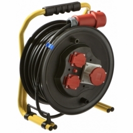 CEE-Professional cable reel 440V 320mmØ 40 m H07R