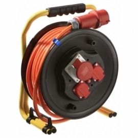CEE-Professional cable reel 440V 320mmØ 40 m H07B