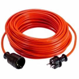 PVC Cable extension 25m H05VV-F 3G1,5 red