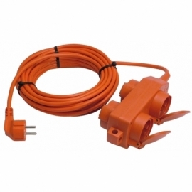 4 BLOCO TOMADAS 2P+E 16A/250V VERMELHOCOM-SELF CL