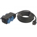 4 BLOCO TOMADAS 2P+E 16A/250V VERMELHOCOM-SELF CL