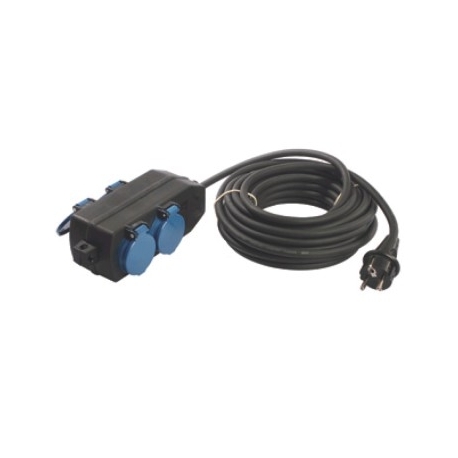 4 BLOCO TOMADAS 2P+E 16A/250V VERMELHOCOM-SELF CL