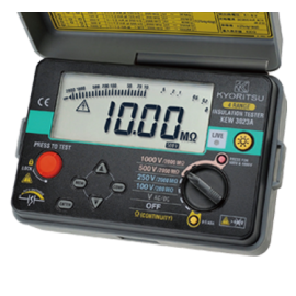 MEDIDOR ISOL/CONTINUIDADE DIGITAL 100/250/500/1000