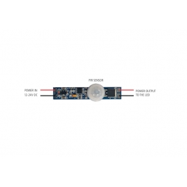 DETECTOR MOVIMENTO PERFIL LED 12-24V 55x10x12mm