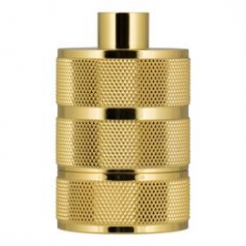 Lampholder Alu Grid E27 Gold 