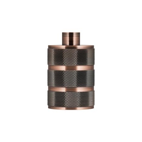 Lampholder Alu Grid E27 Copper Antique