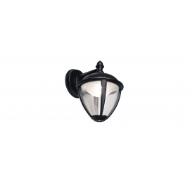 APLIQUE UNITE LED 9W 3000K 330Lm IP44 PRETO