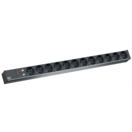 PDU BASIC 230V/50HZ 12xSCHUKO C/PROT 