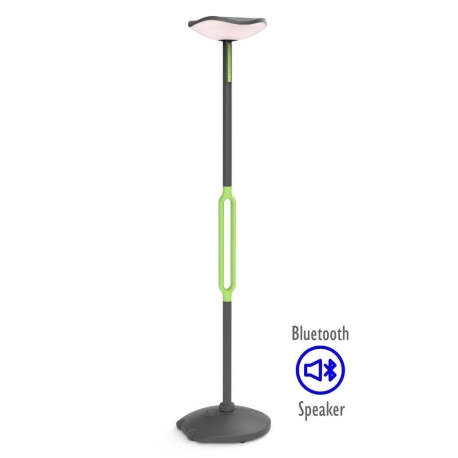 COLUNA SOLAR POPPY BLUETOOTH LED 8W 3000K IP54