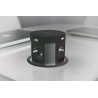 AIR TOWER BLACK 4xSOC + Qi + 2xUSB + RJ45 + HDMI