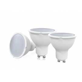 KIT 3PZ LAMPADA LED GU10 3W 217LM 3000K 100° 50*55