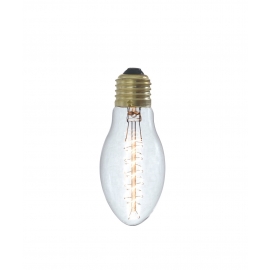LAMPADA HALOGENIO FILAMENTO AMBRA E27 40W 150LM 27