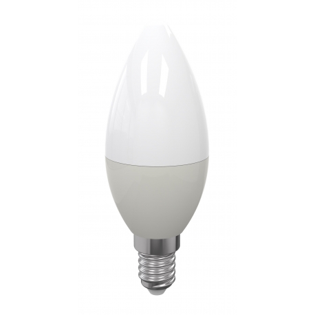 LAMPADA LED VELA E14 6W 480LM 3000K 160° 37*99mm 2