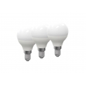KIT 3PZ LAMPADA LED GLOBO E14 3W 249LM 3000K 160° 