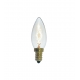 LAMPADA HALOGENIO FILAMENTO AMBRA E14 25W 90LM 270