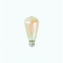 LAMPADA LED FILAMENTO AMBRA E27 7W 725LM 2500K 360