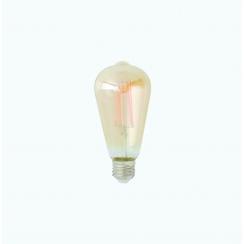 LAMPADA LED FILAMENTO AMBRA E27 7W 725LM 2500K 360