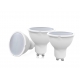 KIT 3PZ LAMPADA LED GU10 6W 480LM 5000K 100° 50*55