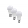 KIT 3PZ LAMPADA LED E27 12W 1080LM 3000K 240° 60*1