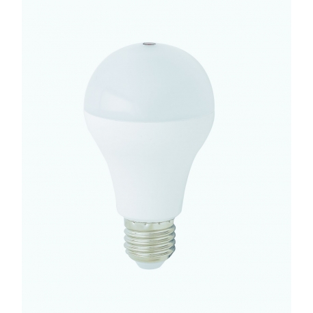 LAMPADA LED COM SENSOR DE LUZ E27 12W 1100LM 4000K