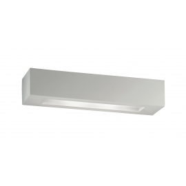 APPLIQUE CANDIDA BIANCO 2XE14 36X9X7CM