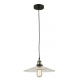 SOSPENSIONE KORA TRASPARENTE 1XE27 35CM