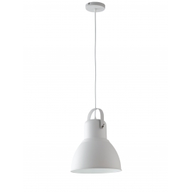 SOSPENSIONE LEGEND BIANCO 1XE27 31,5X31,5CM