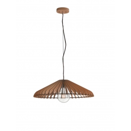 SOSPENSIONE CALDER LEGNO NATURALE 1XE27 30CM