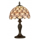 LUMETTO LIBERTY VETRO TIFFANY 1XE14 20X34CM