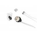 PORTALAMPADE GU10 INCLUSO FILO 12CM