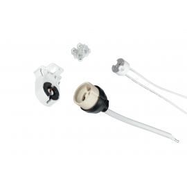 PORTALAMPADE GU10 INCLUSO FILO 12CM