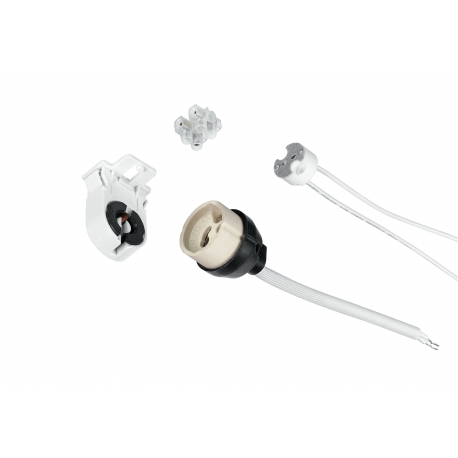 PORTALAMPADE GU10 INCLUSO FILO 12CM