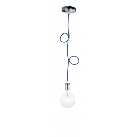 PENDEL IDEA BLU 1XE27 12X80CM