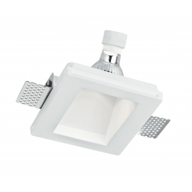 INCASSO GHOST BIANCO 1XGU10 12X12X5,5CM