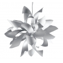 SOSPENSIONE BLOOM BIANCA/SILVER 6XG9 65CM