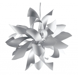 SOSPENSIONE BLOOM BIANCA/SILVER 6XG9 65CM