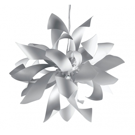 SOSPENSIONE BLOOM BIANCA/SILVER 6XG9 65CM