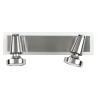 SPOT LED MIAMI ORIENTABILE NIKEL CON VETRO 2XGU10 