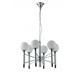 SOSPENSIONE HAMMOND CROMO 6XE14 70X45CM