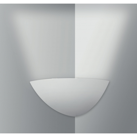 APPLIQUE SANTORINI BIANCO 1XE14 21X11,5CM