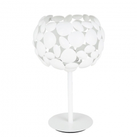 LUMETTO DIONISO BIANCO 1XE27 22X34,5CM
